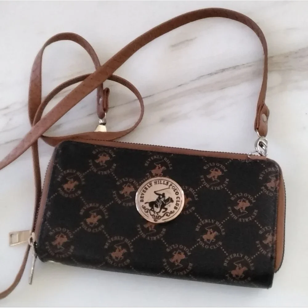 Beverly Hills Polo Club Small Crossbody Wallet